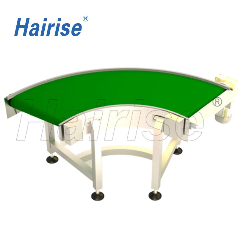 Hairise PVC Belt Conveyor System with Turning