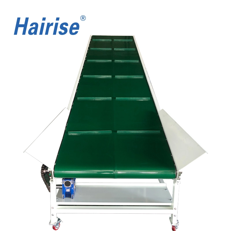 Hairise PVC Belt Conveyor System with Turning