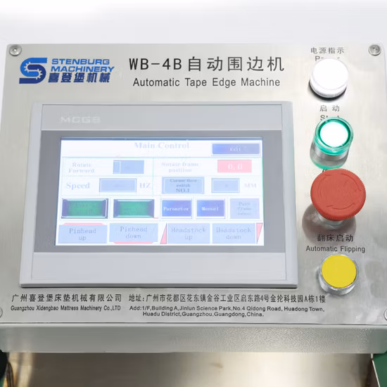 Matratzenbandkanten-Nähmaschine, Kettenstich-Nähmaschine für Matratzenkanten